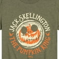thumbnail image 3 of The Nightmare Before Christmas - Jack Skellington Pumpkin King - Youth Short Sleeve Graphic T-Shirt, 3 of 5