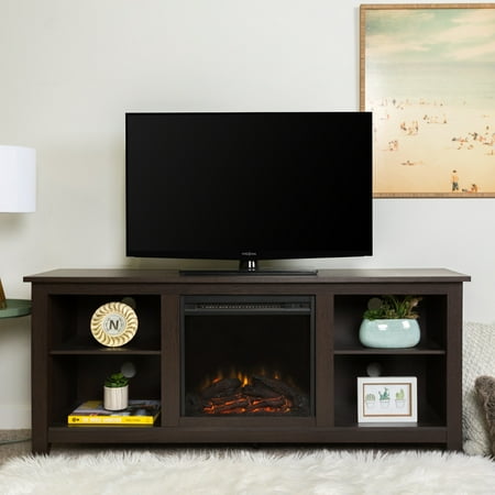 WE Furniture 58-inch Electric Fireplace TV Stand in ...