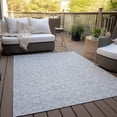 thumbnail image 6 of Addison Rugs Chantille Indoor/Outdoor Transitional Medallions Silver Washable Rectangle Rug, 5' x 7'6", 6 of 6
