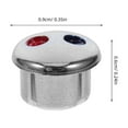 thumbnail image 2 of BESTYASH 20Ud Tapones Decorativos Duraderos Para Con Señal De Agua Y Fría Para Cocina Y, 2 of 7