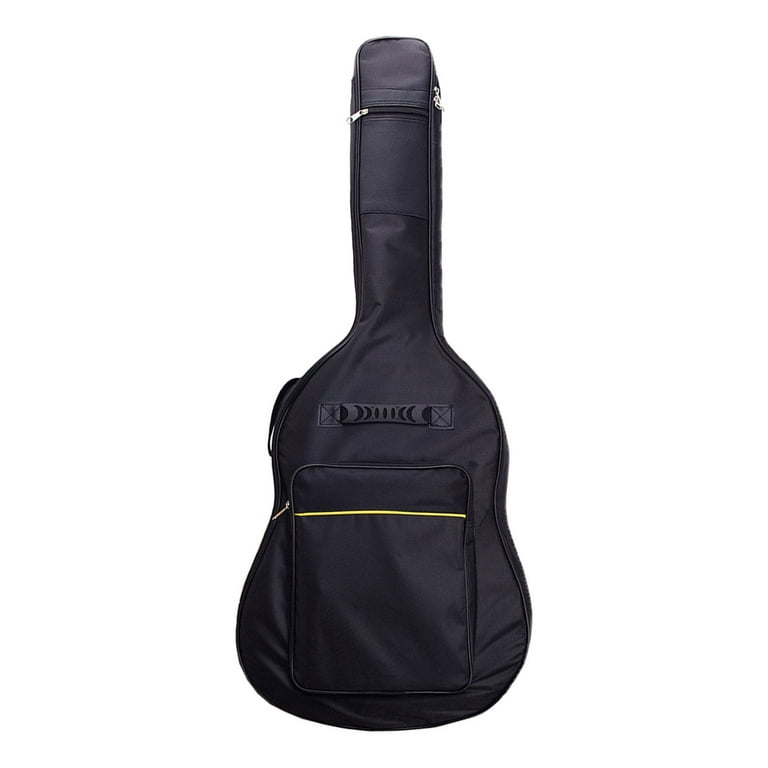 Oxford Fabric Bass Bag ,Thick Padding Instrument Case, Adjustable Shoulder  Strap Waterproof 40/41 inch Backpack for Classical Guitar 