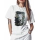 thumbnail image 1 of T-Shirt for Women's Sheep Green Leaf Grape Quick Dry Short Sleeve Athletic Gym Moisture Cotton T Shirt,, 1 of 7