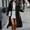 Black, variant on jsaierl Women's 2024 Winter Coats Fuzzy Fleece Long Hooded Jackets Button Down Faux Fur Warm Outwear with Pockets