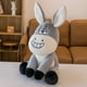 thumbnail image 2 of Muñeco de peluche con forma de burro de peluche, 30 cm, dibujos animados para niños, 2 of 2