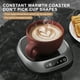 thumbnail image 4 of Coffee Mug Warmer Heating Highest Temperature Coffee Cup Warmer For Desk Auto Shut Off 3 Temp Settings 1-8H Timer Smart Beverage Warmer, 4 of 9