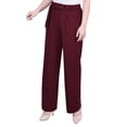 thumbnail image 2 of Belted Scuba Crepe Pants, 2 of 4