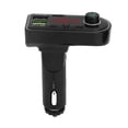 thumbnail image 1 of Cargador USB para coche Reproductor MP3 Bluetooth Transmisor FM Luz ambiental con pantalla LED, 1 of 5