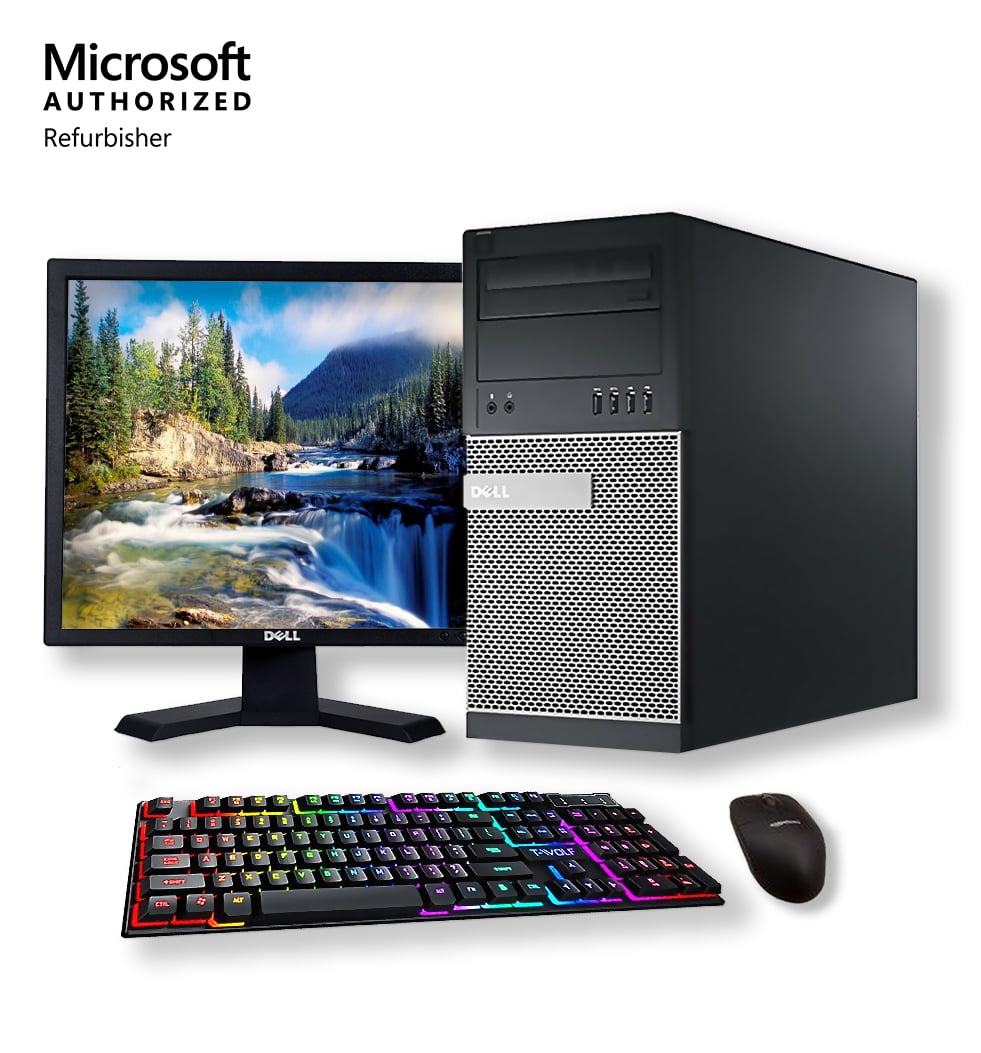 Dell Optiplex Windows 10 Pro Desktop Computer Intel Core i5 3.1GHz 