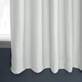 thumbnail image 4 of Half Price Drapes Chalk Off White Bellino Textured Faux Linen Room Darkening Curtains For Bedroom & Living Room Curtains(1 Panel), Curtains 63 Inches Long, 50W X 63L, 4 of 11