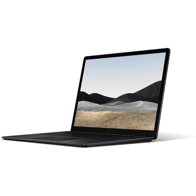 Microsoft Surface Ordinateur Portable 4 13.5 Pouces Écran Tactile, AMD Ryzen 5, 16 Go RAM, 256 Go SSD – Noir – Remis à Neuf en Bon État – Testé et Garanti