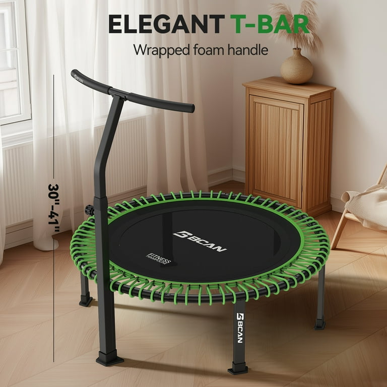 BCAN 560 LBS Soft Land Mini Trampoline, 48