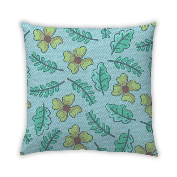 Ahgly Company Indoor Square Contemporary Throw Pillow, 18 inch by 18 inch