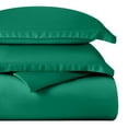 thumbnail image 2 of Superior Egyptian Cotton 400 TC Duvet Cover Set, King/ California King, Green, 2 of 6