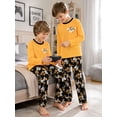 thumbnail image 5 of Beezizac Boys 2‑Piece Crew Neck Long Sleeve Pajama Set, Game Controller Graphic Kids Sleepwear Size 12, 5 of 7