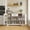 2 Doors&1 Drawer-White, variant on Asofer Buffet Cabinet, Sideboard Buffet Cabinet with Storage, Kitchen Cabinet with 2 Drawers and 2 Doors, for Kitchen, Dining Room, Retro