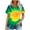 Multicolor Tops for Summer_0, variant on jtjvou Women's Summer Short Sleeve Tops Going out Tops for Teen Round Neck Tuinc Tie Dye Blouse Trendy Fashion Casual Loose Lady Multicolor,L