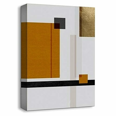 Idea4wall Geometric Canvas Wall Art Abstract Painiting Canvas Prints Modern Home Wall Decor 16 x24