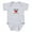 Heather Gray, variant on CafePress - UKRAINE ALWAYS Body Suit - Cute Infant Bodysuit Baby Romper - Size Newborn - 24 Months