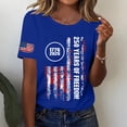 thumbnail image 2 of YVNAURA Women's 250th Anniversary USA Shirt Under $15 1776-2026 Retro American Flag Graphic Tee Short Sleeve Independence Day Top Patriotic Casual Summer T Shirt, 2 of 6