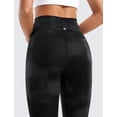 thumbnail image 5 of Pantalones CRZ YOGA Butterluxe Tie Dye Negro de Cintura Alta 25", 5 of 5