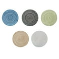 thumbnail image 3 of 4 Pack Round Braided Placemats Washable Non Slip Round Placemats Farmhouse Table Place Mats for Dining Tables Kitchen Table 14 inch Round Table Mats Holiday and Daily Use, 3 of 8