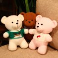 thumbnail image 5 of 6 estilos de oso de peluche con suéter y bufanda, 25/35cm, animales de peluche, muñeca, bebé, niña, amante, regalos de cumpleaños, 5 of 5