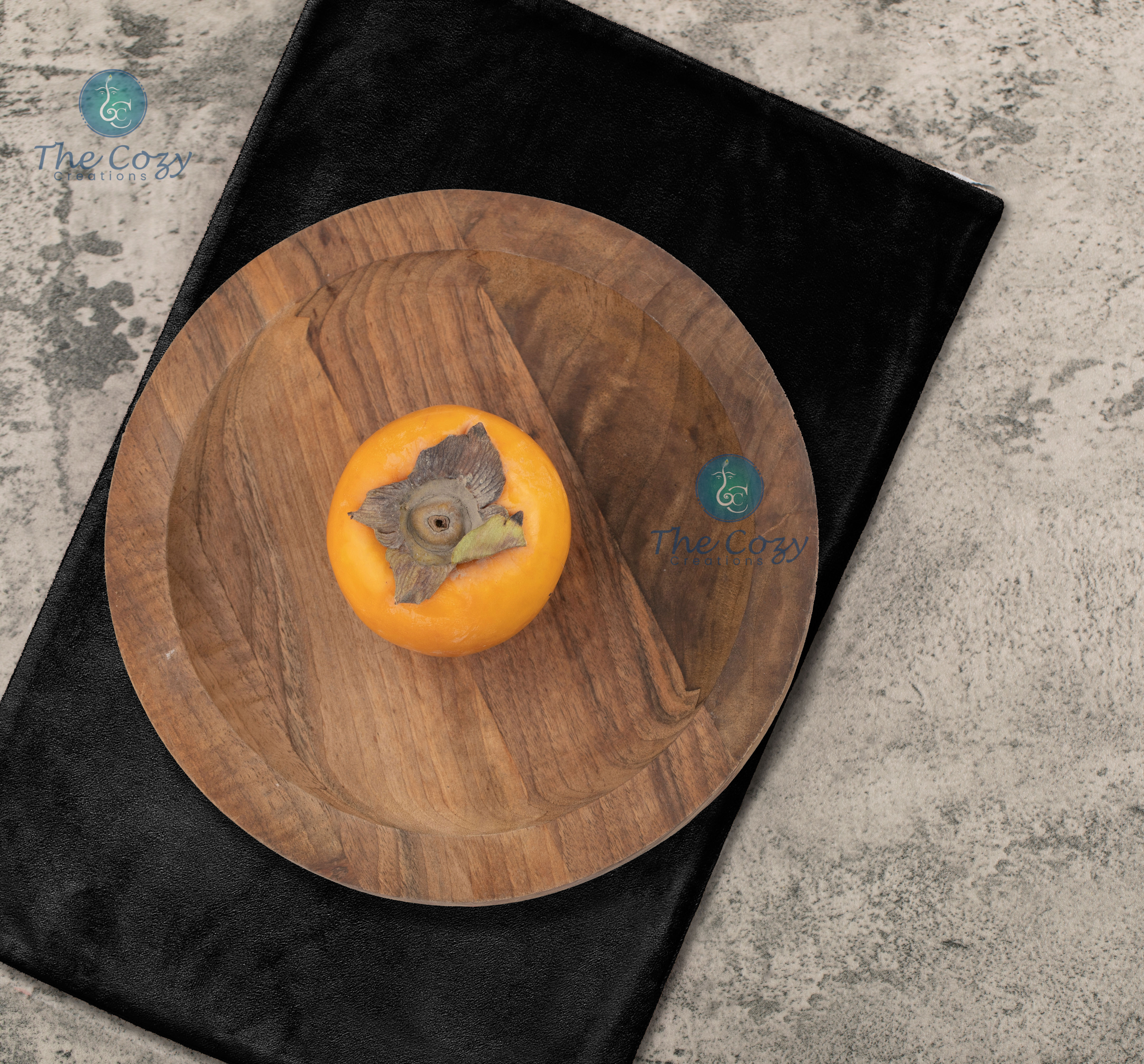 The Cozy Creations Set of 32 Placemats, Velvet Place Mats for Kitchen Table Indoor/Outdoor, Washable Dining Table Decor Placemats, Black Velvet Placemat, 13x18 Inch