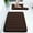 Brown, variant on Buganda Memory Foam Bathroom Rugs Sets 2, 24"x16" Bath Mats and 24"x20" U-Shaped Toilet Rugs, Soft Non Slip Absorbent Bath Rugs, Black