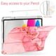 thumbnail image 5 of Funda Feams para iPad 11th Gen 11" 2025 con soporte para lápices, color rosa, 5 of 7