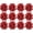 Red, variant on PMU Decorative Confetti Gift Bows, 4-1/4 Inch Large, Red (12/Pkg) Pkg/1