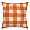thumbnail image 2 of Creative Products A Wicked Welcome Buffalo Check 18x18 Indoor / Outdoor Pillow, 2 of 3