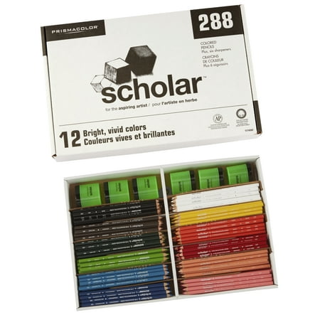 Prismacolor Scholar Pencil Classroom Set, Assorted Colors, Set of 288