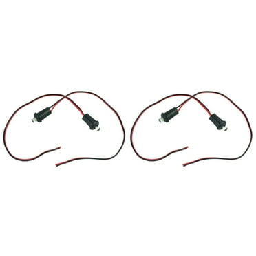 10mm Flashing Red LED – 12V Dummy Alarm Light – For Car, Motorcycle, Boat, Shed – Switch Electronics