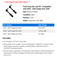 thumbnail image 2 of Front Sway Bar Link Kit - Compatible with 2000 - 2002 Dodge Ram 2500 2001, 2 of 2