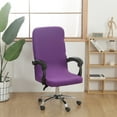 thumbnail image 1 of EGNMCR Solid Color Brushed High Elastic Chair Cover Soft And Comfortable Chair Seat Cover -proof And Dirt- Chair Slipcover Suitable For Dining Chair Soft cushion, 1 of 9