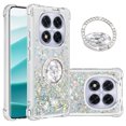 thumbnail image 1 of GANGXUN Funda Glitter Líquida para Xiaomi Redmi Note 14 Pro 5G con Anillo Brillante, TPU Antichoques y Esquinas Reforzadas, Soporte, 1 of 6