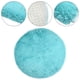 thumbnail image 3 of 40/60/80cm Round Rug Anti-Slip Sofa Blanket Cushion Large Shaggy Rug Super Soft Mat Living Room Bedroom Decorative Carpet Mat, 3 of 10