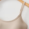 thumbnail image 6 of FRSASU Tank Tops for Women V-Neck Adjustable Spaghetti Strap Tops Padded Summer Basic Cami Shirts Khaki, 6 of 9
