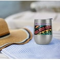 thumbnail image 4 of Seinfeld Official Del Boca Vista 12 OZ Silver Stemless Wine Tumbler, Stainless Steel Travel Cup|Lake Tumbler|Insulated with Leak Resistant Slide-Lock Lid, 4 of 7
