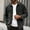 Dark Gray, variant on Men's Corduroy Cardigan Shirt Soft Lightweight Warm Jacket Easy Care Workwear Regular Fit Mens Fall Clothes