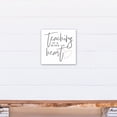 thumbnail image 4 of Creative Products Teaching Is A Work Of Heart 12x12 Canvas Wall Art, 4 of 5