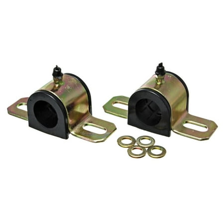 All Bar 1 - Energy Suspension All Non-Spec Vehicle Black Greaseable 1 inch Front Sway Bar Bushings