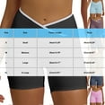 thumbnail image 4 of Biker Shorts for Women Cross Waist Yoga Workout Spandex Shorts Tummy Control Soft Athletic Running Gym Shorts, 4 of 5