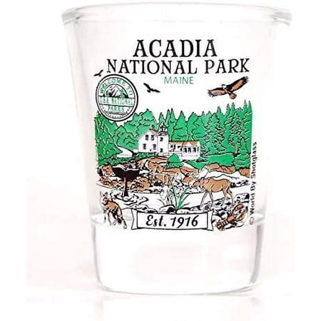 Acadia Maine National Park shot glass
