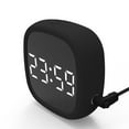 thumbnail image 3 of UNLLLL Digital Alarm Clock LED Display Pocket Voice-activated Clock Desk Clock, for school, home, 3 of 4