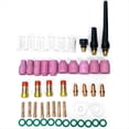 thumbnail image 1 of Kit de 49 Accesorios para Antorcha de Soldadura TIG, Boquilla de Alúmina, Cuerpo de Pinzas, Lente Corta, 12 Vasos de Vidrio y Consumibles., 1 of 5