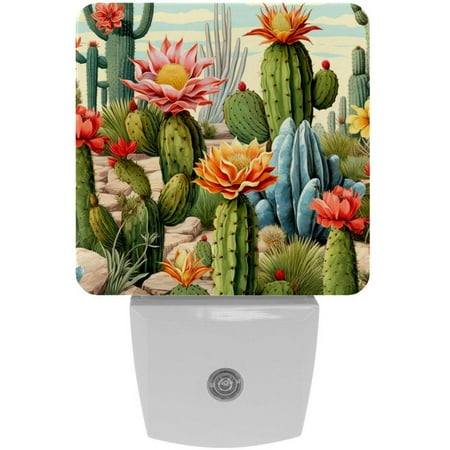 

Cactus LED Square Night Lights - Stylish and Energy-Efficient Room Illuminators for Soothing Ambiance - 200 Characters