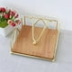 thumbnail image 4 of Solid Wood Tissue Holder Home Napkin Container Napkin Tissue Case, A, 4 of 5