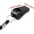 thumbnail image 3 of Whistle, 2 Packs Plastic Sports Whistles With Lanyard, Loud Crisp Sound Whistle Ideal For Coaches, Referees, And Officials, 3 of 5