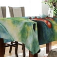 thumbnail image 3 of YAZAOO Square Tablecloth Green Frog Pattern Tableclothes, 3 of 9
